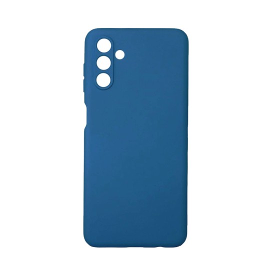 Capa de Silicone com Moldura de Câmera para Samsung Galaxy A13 5G Azul Escuro